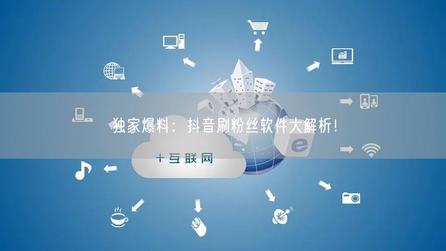 独家爆料：抖音刷粉丝软件大解析！