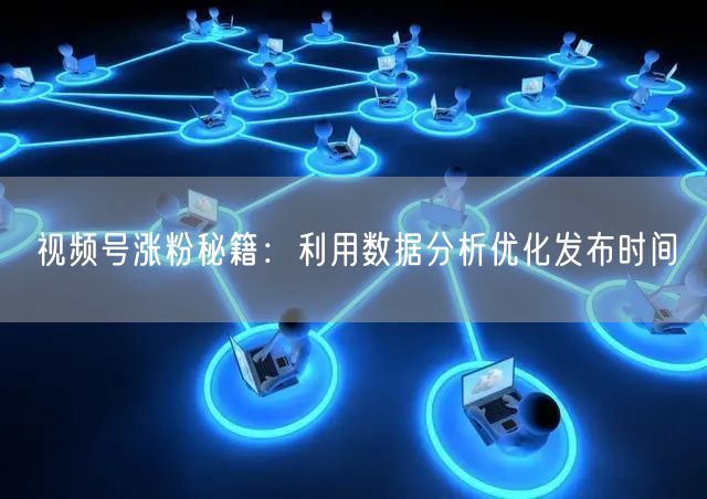 视频号涨粉秘籍：利用数据分析优化发布时间