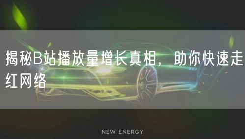 揭秘B站播放量增长真相，助你快速走红网络